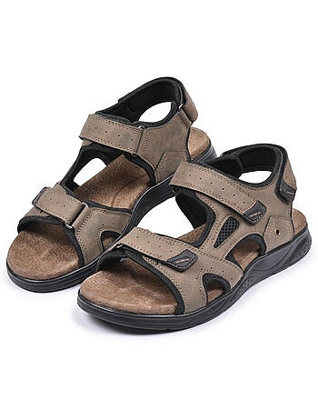 Sandali uomo comfort marcia regolabili suola antiscivolo OZABI