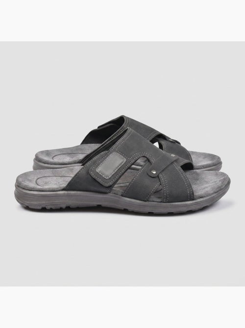 Sandali uomo incrociati comfort strappo estate OZABI - Kiabi Sandali uomo incrociati comfort strappo estate OZABI - Kiabi