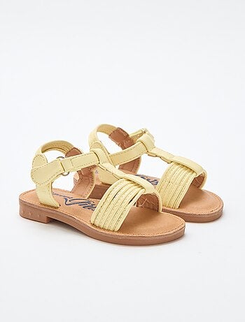 Sandalo a fascia larga