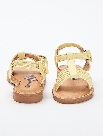 Sandalo a fascia larga