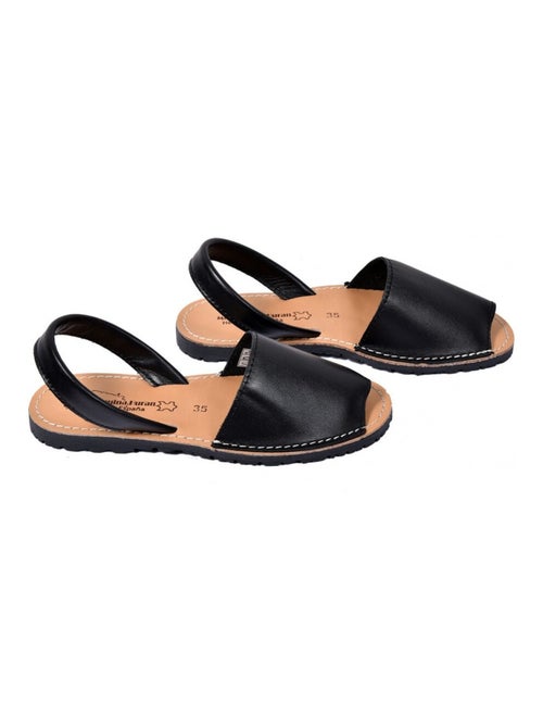 Sandalo Basso Donna PREMIUM CUOIO - Kiabi