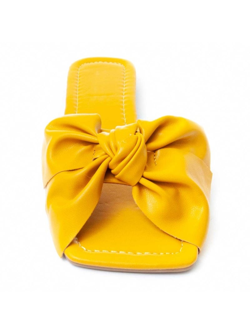 Sandalo Basso Materiale Sintetico Montevita Giallo - Kiabi