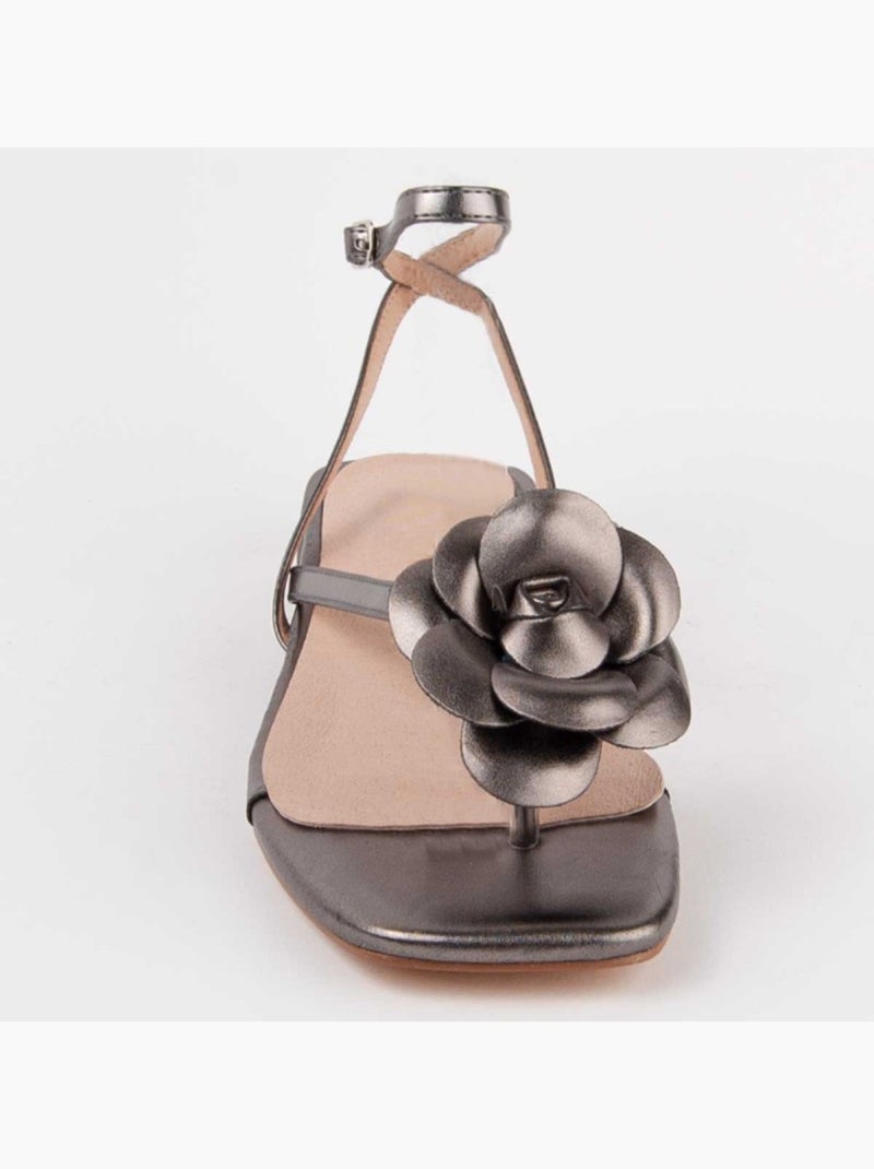 Sandalo Basso Materiale Sintetico Montevita Grigio - Kiabi