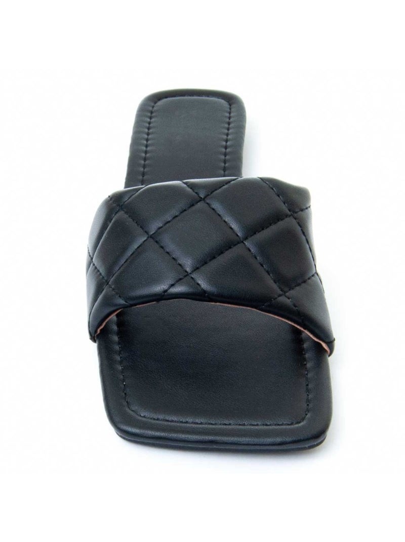 Sandalo Basso Materiale Sintetico Montevita Nero - Kiabi