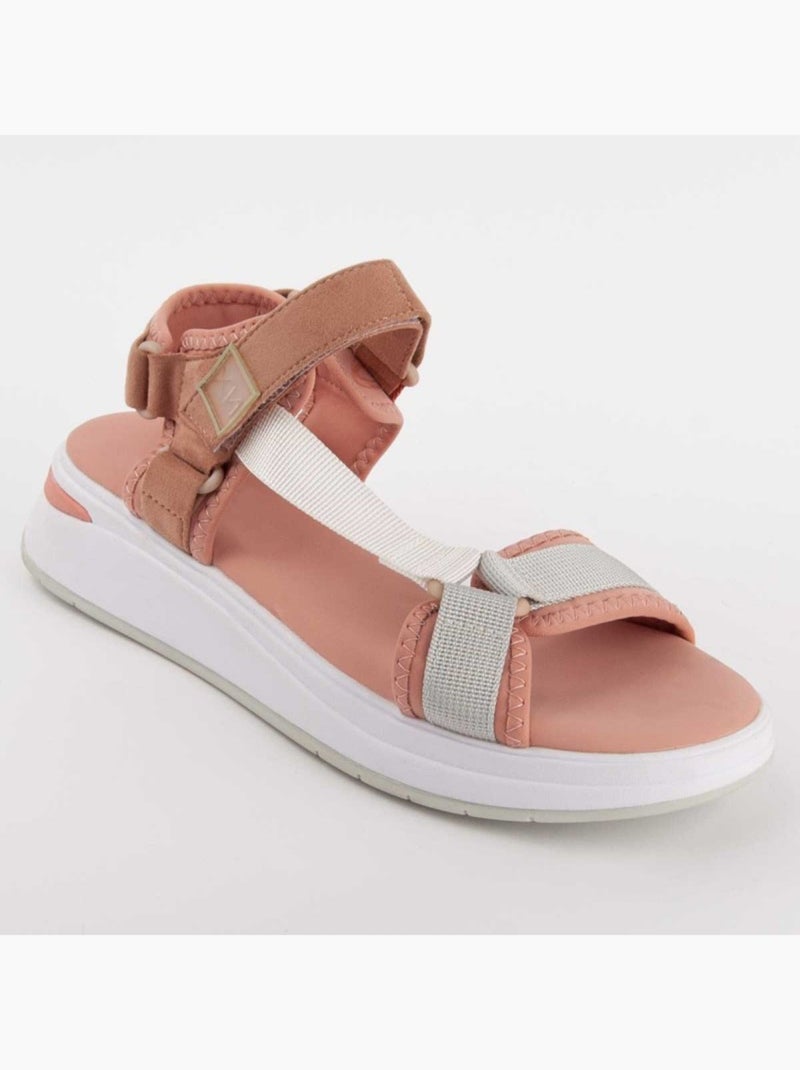 Sandalo Basso Materiale Sintetico Montevita Rosa - Kiabi