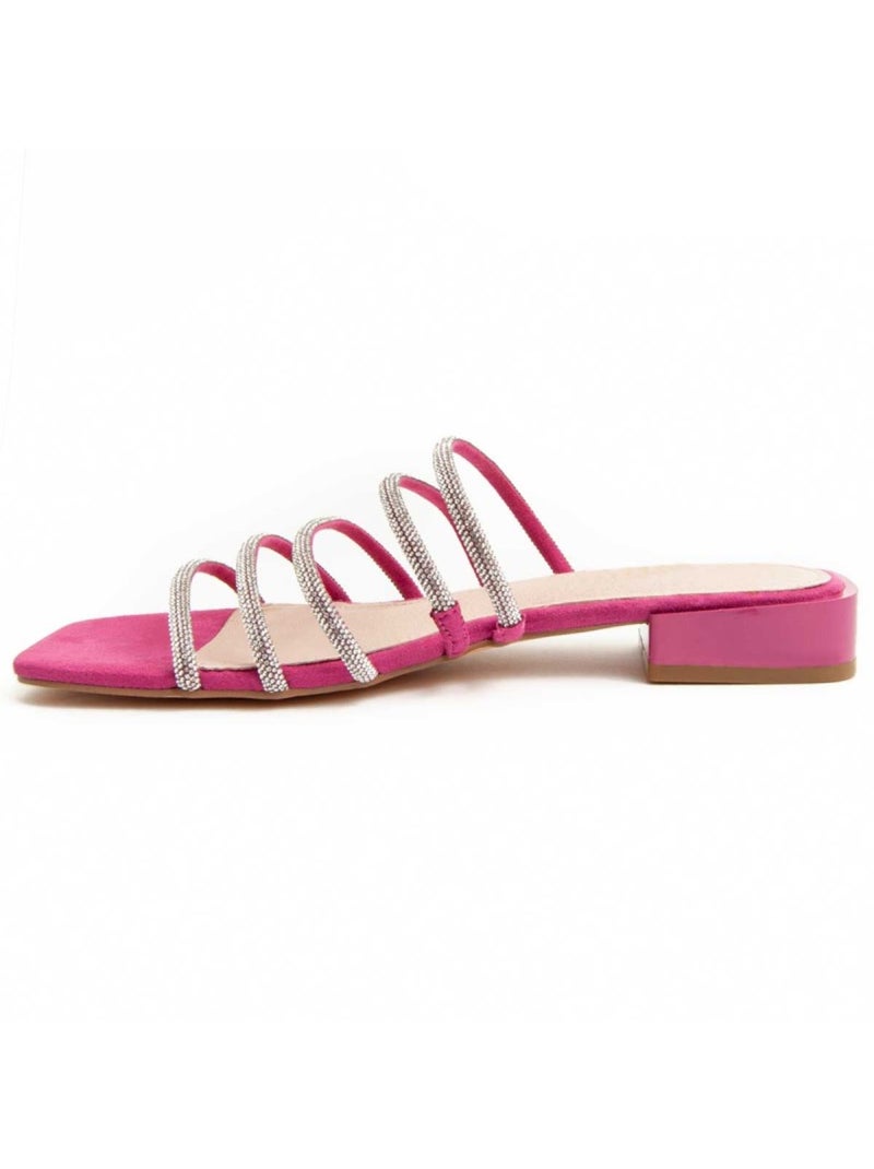 Sandalo Basso Materiale Sintetico Montevita Rosa - Kiabi