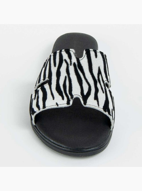 Sandalo Basso Pelle Naturale Purapiel - Kiabi