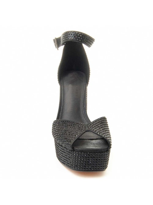 Sandalo Con Tacco Materiale Sintetico E Tessile Montevita - Kiabi