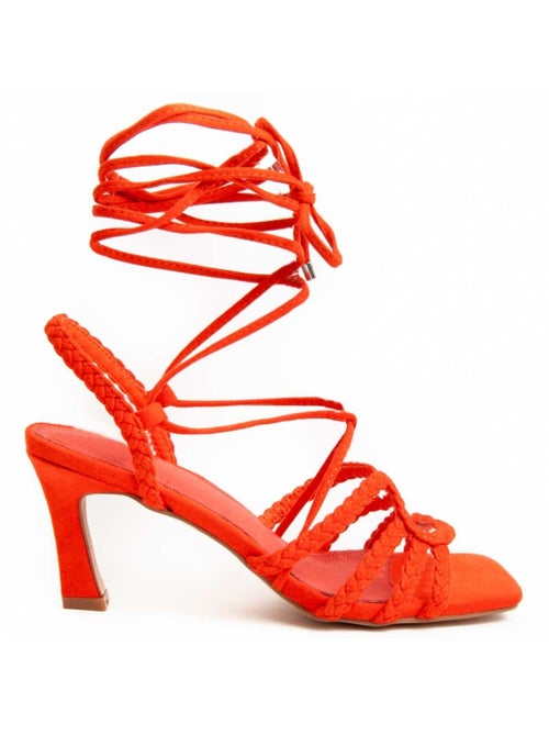 Sandalo Con Tacco Materiale Sintetico Montevita - Kiabi