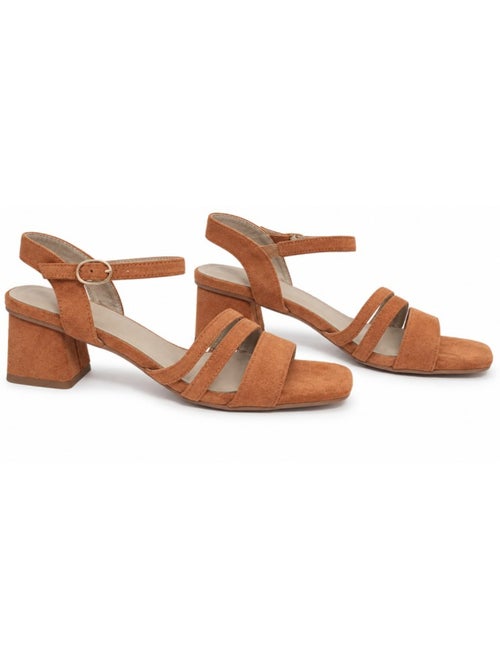 Sandalo con tacco materiale sintetico montevita - Kiabi