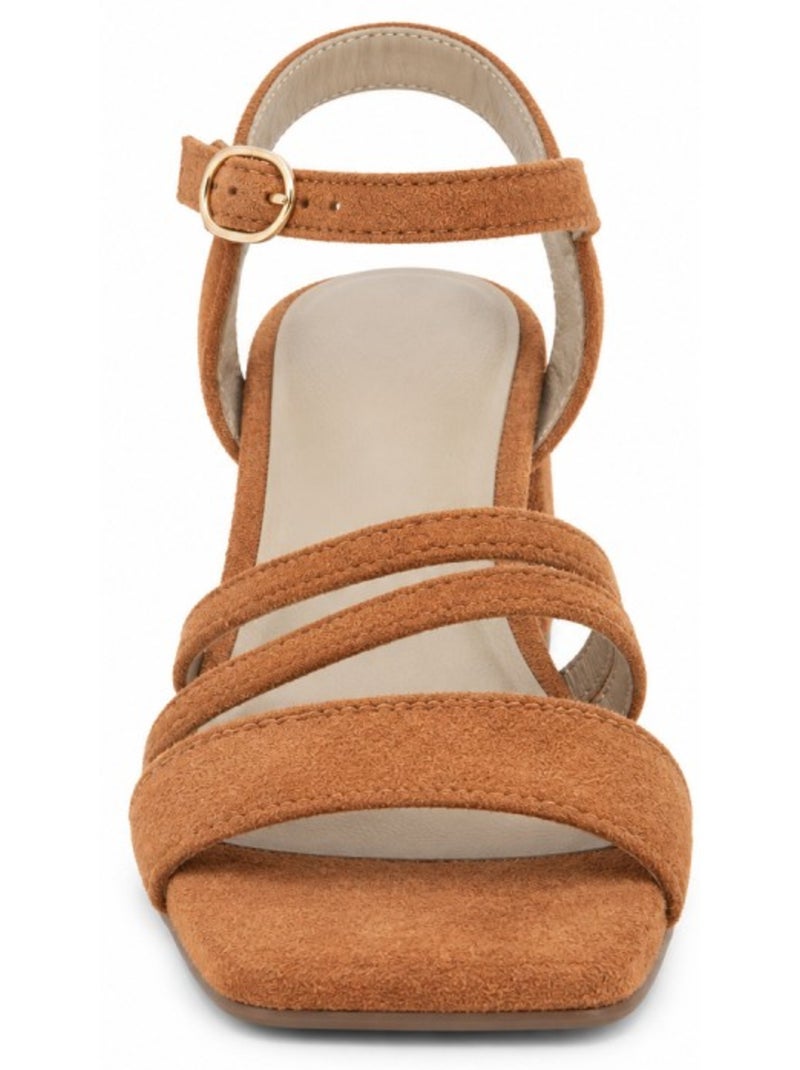 Sandalo con tacco materiale sintetico montevita Arancione - Kiabi