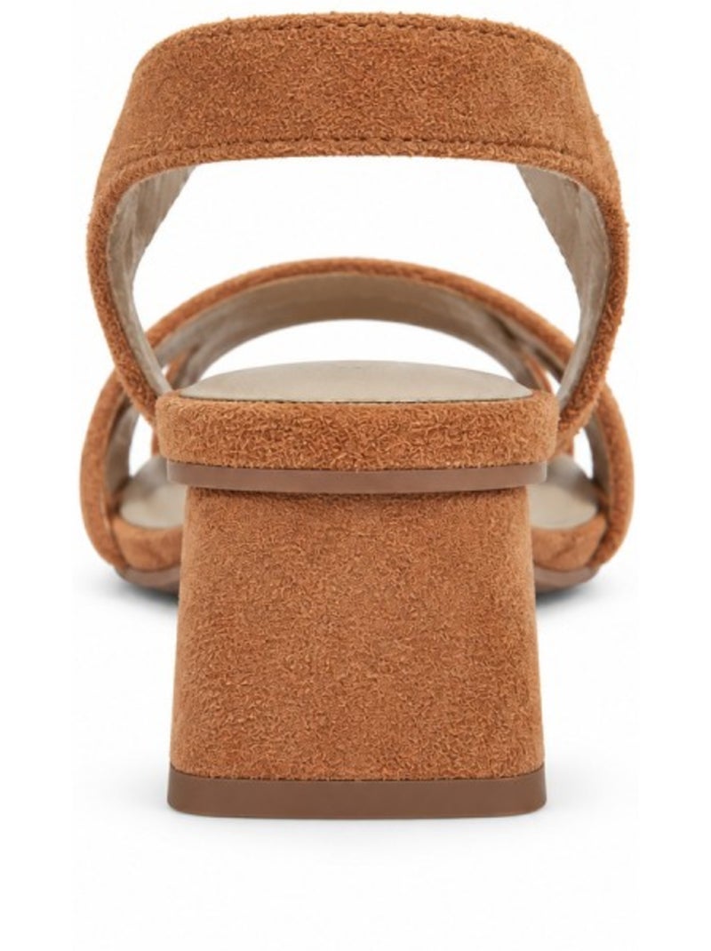 Sandalo con tacco materiale sintetico montevita Arancione - Kiabi