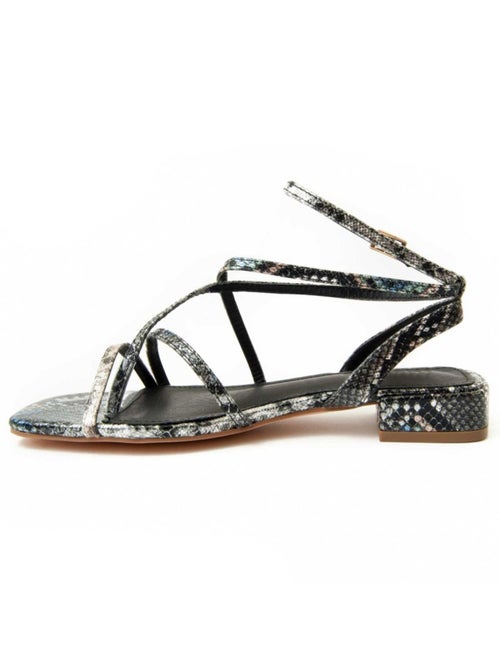 Sandalo Con Tacco Materiale Sintetico Montevita - Kiabi