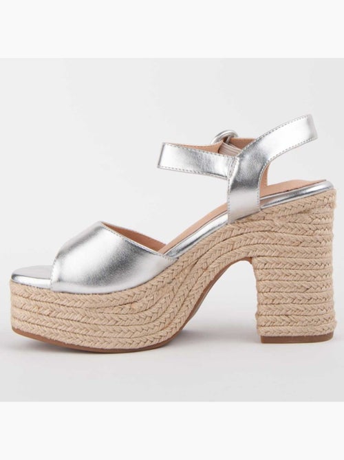 Sandalo Con Tacco Materiale Sintetico Montevita - Kiabi