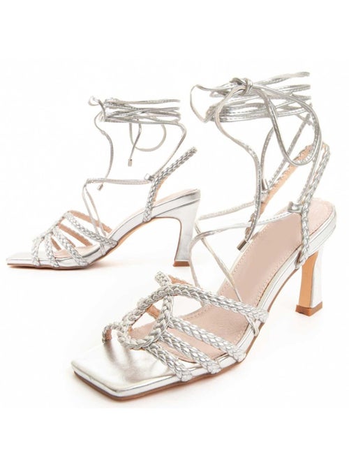 Sandalo Con Tacco Materiale Sintetico Montevita - Kiabi