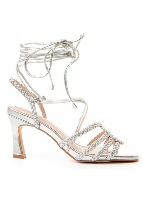 Sandalo Con Tacco Materiale Sintetico Montevita - Kiabi