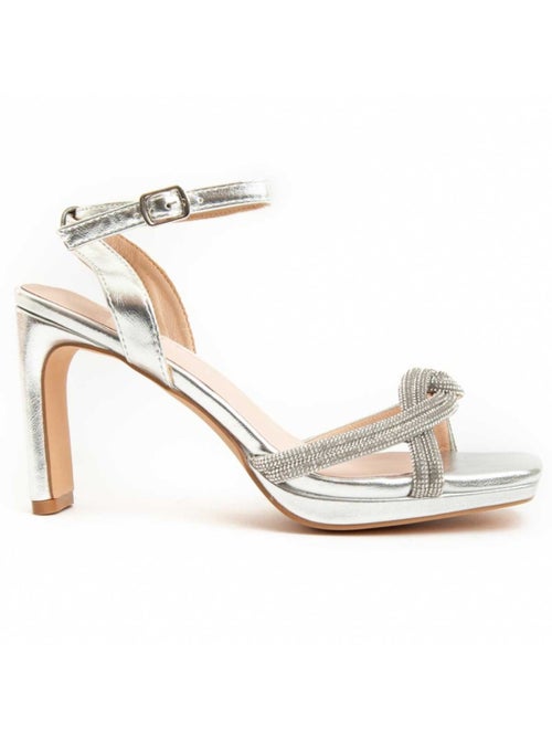 Sandalo Con Tacco Materiale Sintetico Montevita - Kiabi