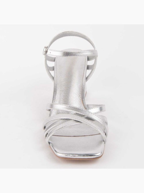 Sandalo Con Tacco Materiale Sintetico Montevita - Kiabi