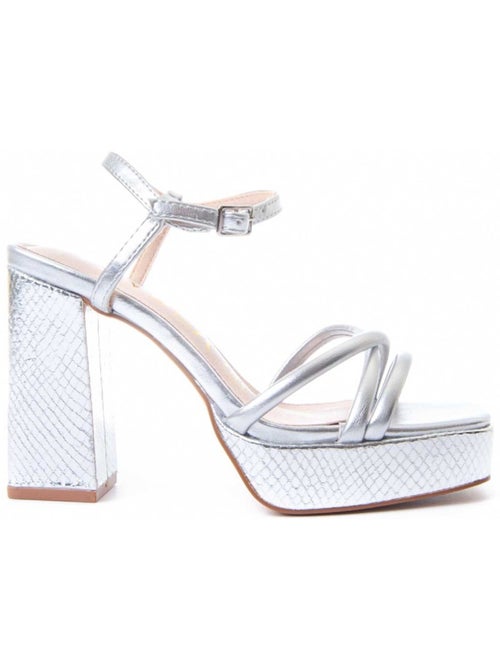 Sandalo Con Tacco Materiale Sintetico Montevita - Kiabi