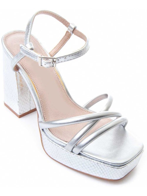 Sandalo Con Tacco Materiale Sintetico Montevita - Kiabi