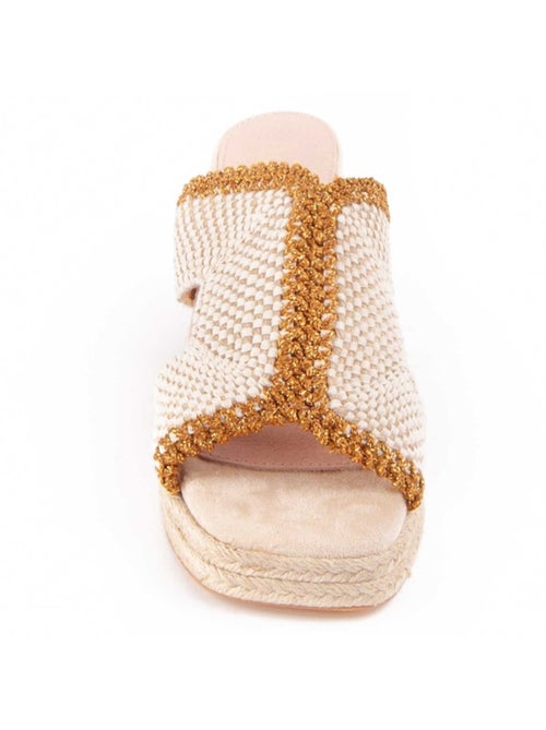 Sandalo Con Tacco Materiale Sintetico Montevita - Kiabi