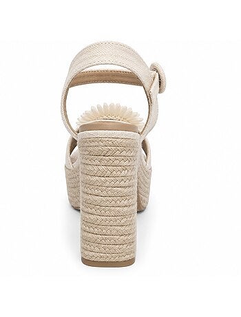 Sandalo con tacco materiale sintetico montevita