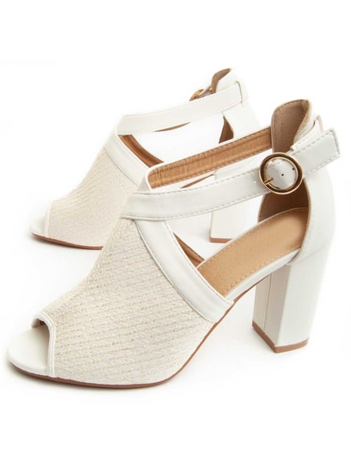 Sandalo Con Tacco Materiale Sintetico Montevita - Kiabi