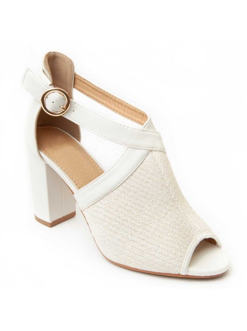 Sandalo Con Tacco Materiale Sintetico Montevita - Kiabi