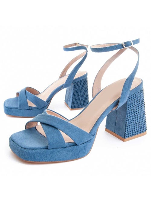 Sandalo Con Tacco Materiale Sintetico Montevita - Kiabi