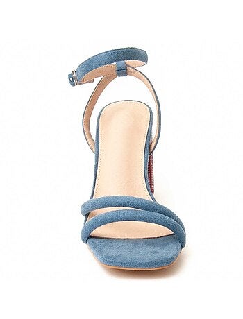 Sandalo Con Tacco Materiale Sintetico Montevita
