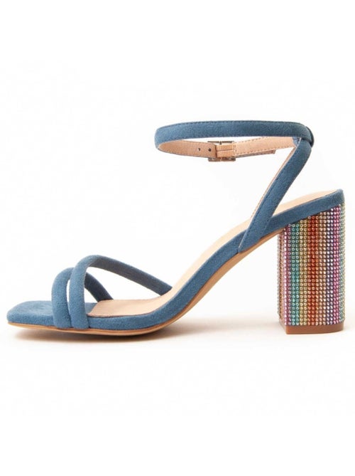 Sandalo Con Tacco Materiale Sintetico Montevita - Kiabi