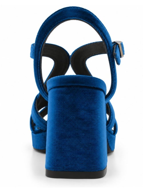 Sandalo con tacco materiale sintetico montevita - Kiabi