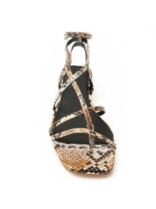 Sandalo Con Tacco Materiale Sintetico Montevita - Kiabi