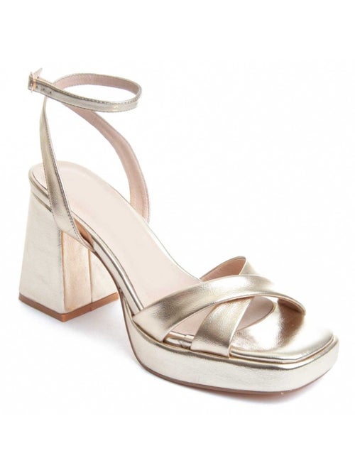 Sandalo Con Tacco Materiale Sintetico Montevita - Kiabi