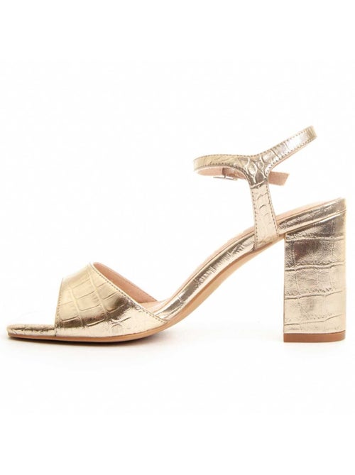 Sandalo Con Tacco Materiale Sintetico Montevita - Kiabi