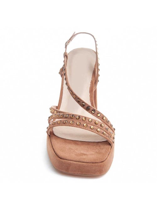 Sandalo Con Tacco Materiale Sintetico Montevita - Kiabi