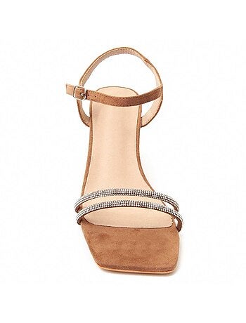Sandalo Con Tacco Materiale Sintetico Montevita