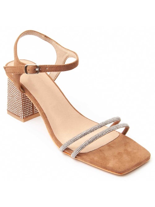 Sandalo Con Tacco Materiale Sintetico Montevita - Kiabi