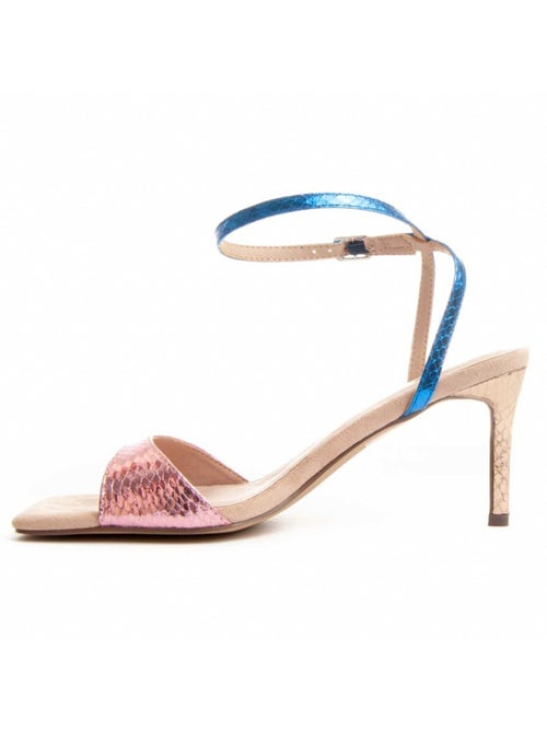 Sandalo Con Tacco Materiale Sintetico Montevita - Kiabi