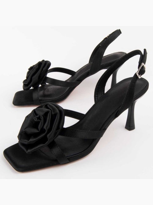 Sandalo Con Tacco Materiale Sintetico Montevita - Kiabi