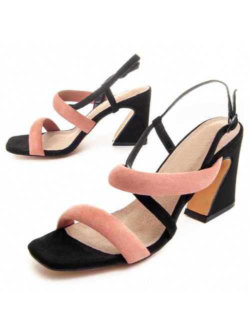 Sandalo Con Tacco Materiale Sintetico Montevita - Kiabi