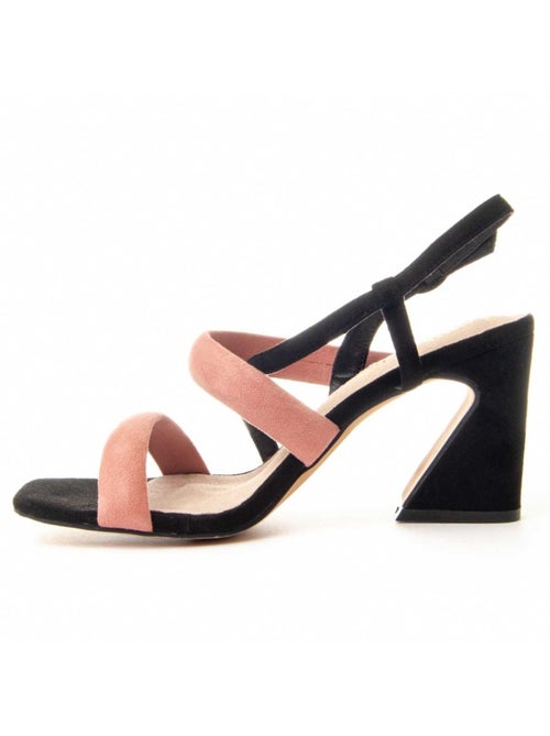 Sandalo Con Tacco Materiale Sintetico Montevita - Kiabi