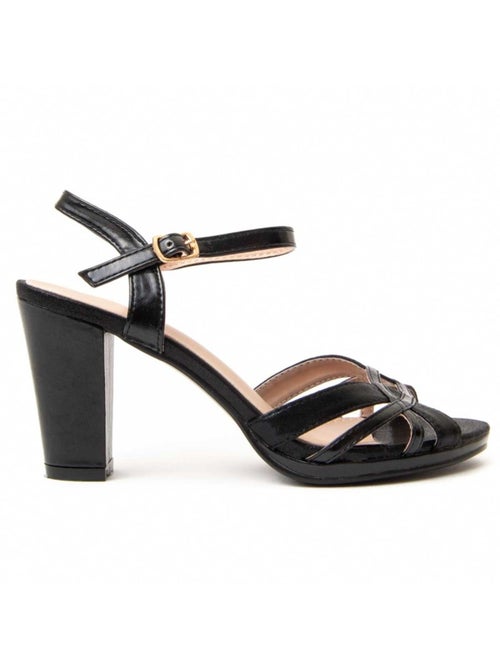 Sandalo Con Tacco Materiale Sintetico Montevita - Kiabi