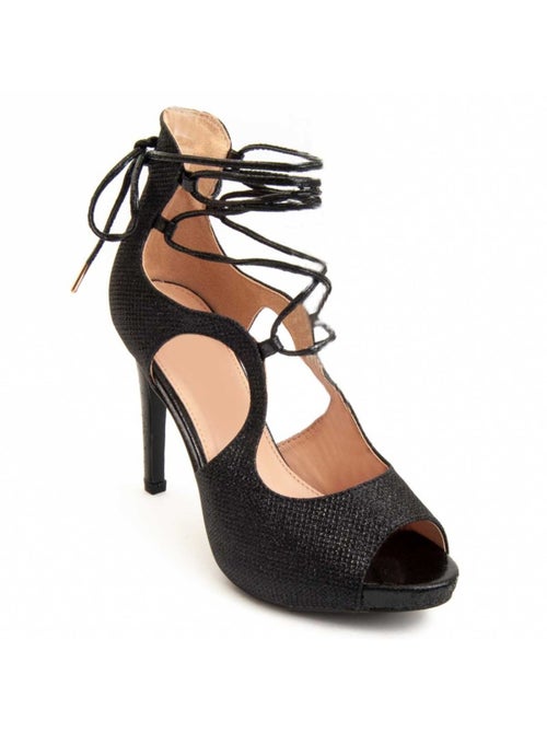 Sandalo Con Tacco Materiale Sintetico Montevita - Kiabi