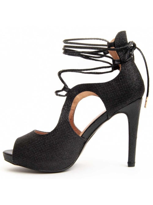 Sandalo Con Tacco Materiale Sintetico Montevita - Kiabi