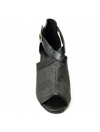 Sandalo Con Tacco Materiale Sintetico Montevita