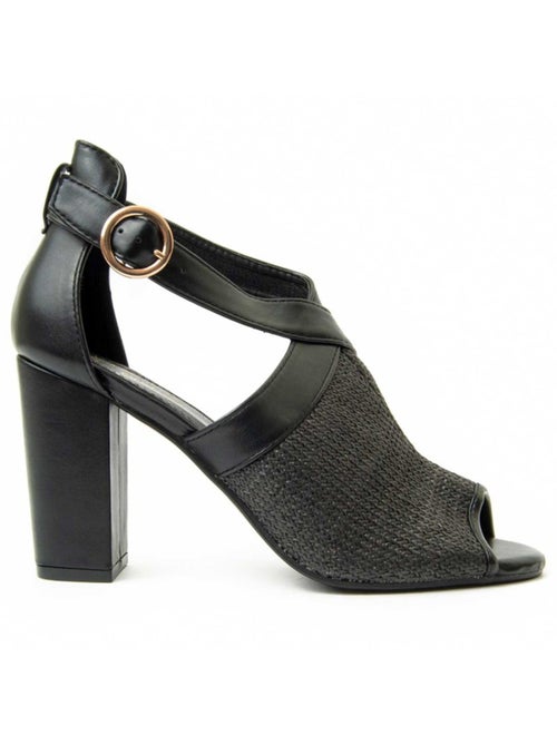 Sandalo Con Tacco Materiale Sintetico Montevita - Kiabi