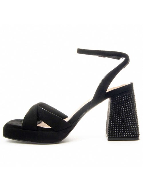 Sandalo Con Tacco Materiale Sintetico Montevita - Kiabi