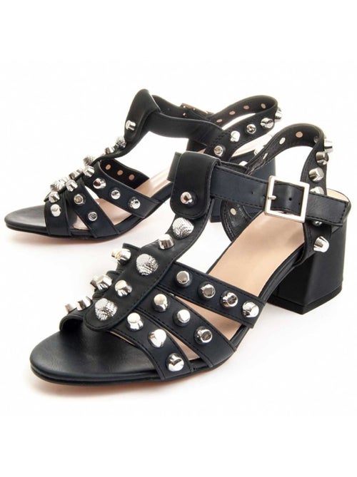 Sandalo Con Tacco Materiale Sintetico Montevita - Kiabi