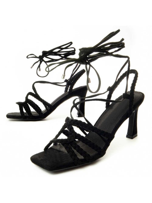 Sandalo Con Tacco Materiale Sintetico Montevita - Kiabi